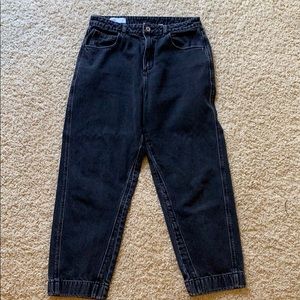 High waisted mom jeans